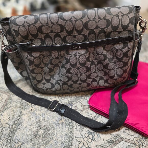 Coach Messenger Diaper Bag - Picture 1 of 6